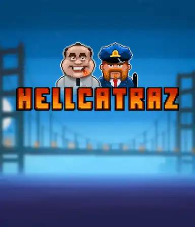 Imagem eletrizante de o jogo Hellcatraz da Relax Gaming, apresentando visuais vibrantes e recursos de jogo inovadores. Viva o aventura dos slots inspirados em Alcatraz apresentando símbolos como chaves, guardas e detentos.
