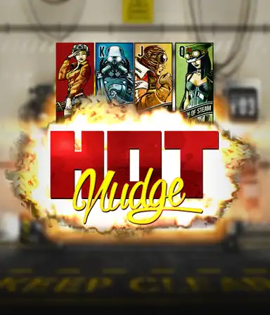 Immerse yourself in the steampunk-inspired world of Hot Nudge Slot by Nolimit City, featuring intricate graphics of steam-powered machinery and industrial gears. Discover the excitement of the nudge feature for bigger wins, accompanied by powerful characters like the King, Queen, and Jack of the steam world. A unique approach to slots, great for players interested in steampunk aesthetics.